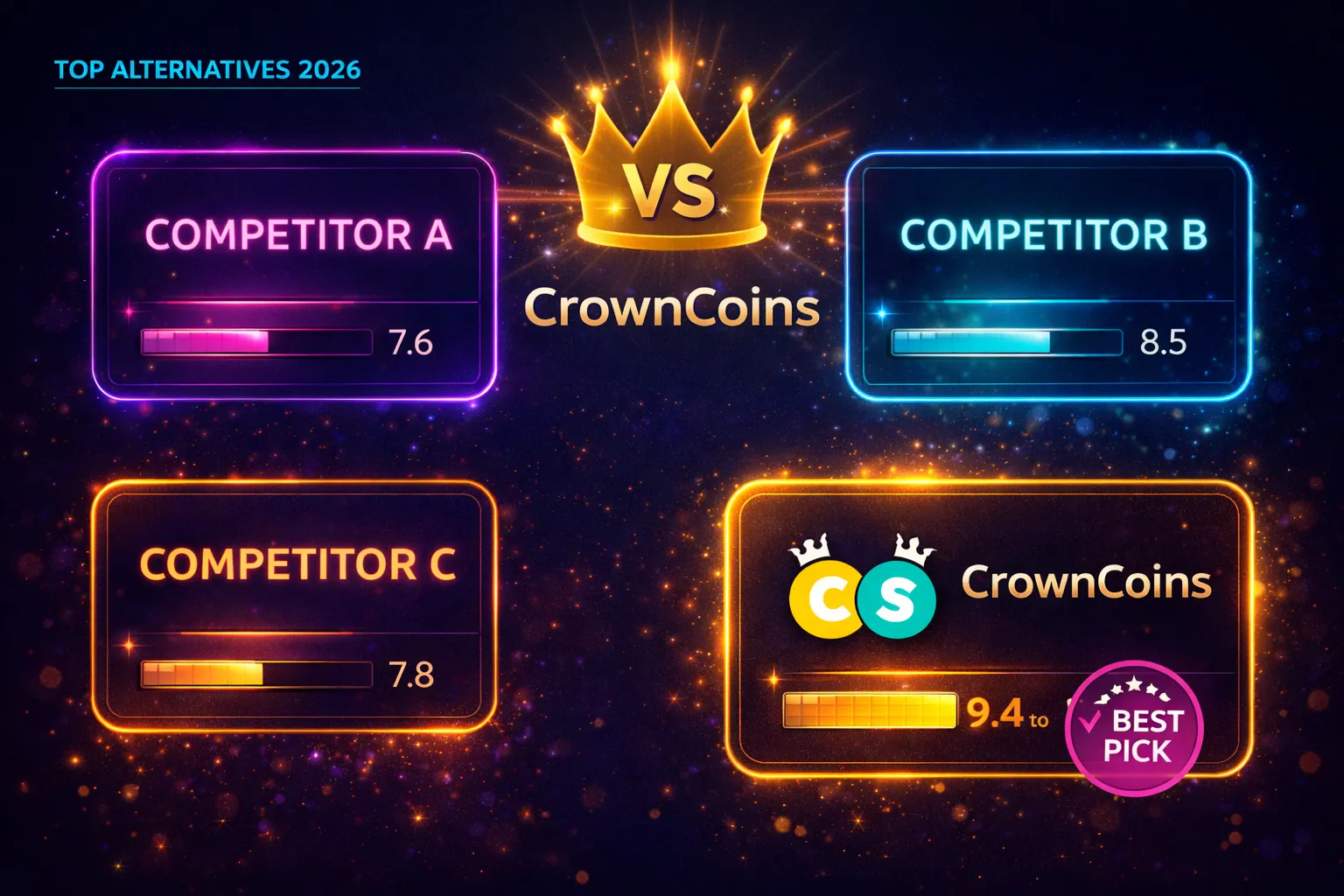 CrownCoins Alternativen — GGL-lizenzierte Casinos Deutschland
